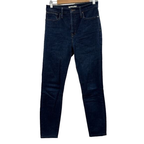 Madewell Curvy High-Rise Skinny Jeans‎ in Lucille Wash Size 28 - Picture 1 of 11